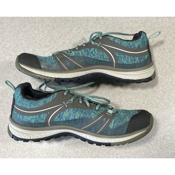 KEEN Dry Terradora Low Sneakers Blue Green Waterproof Hiking Trail Shoe Womens-8 - Picture 5 of 12